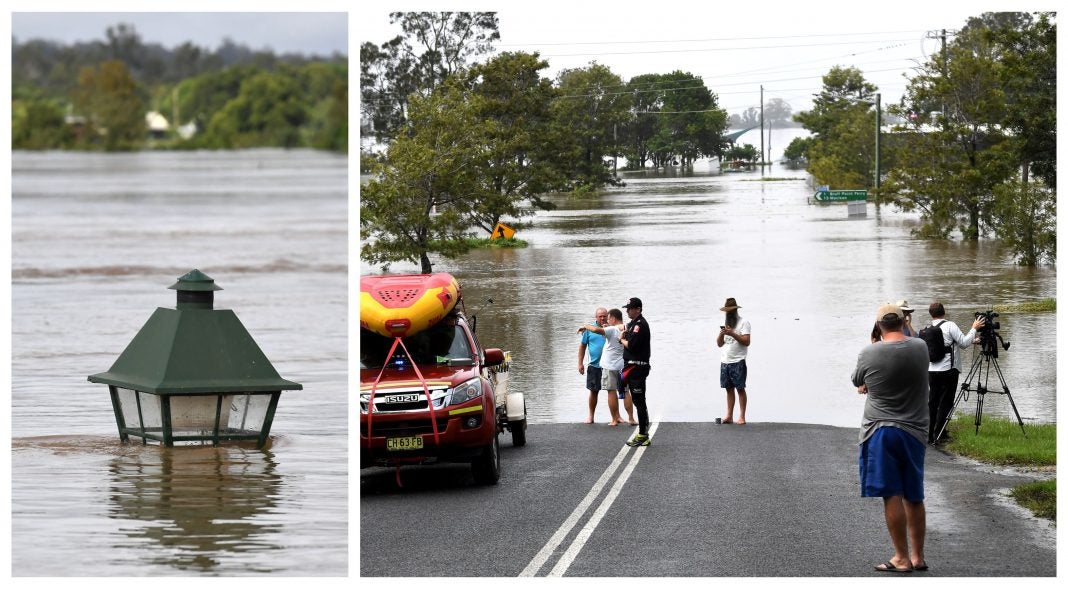 fotos inundaciones en australia