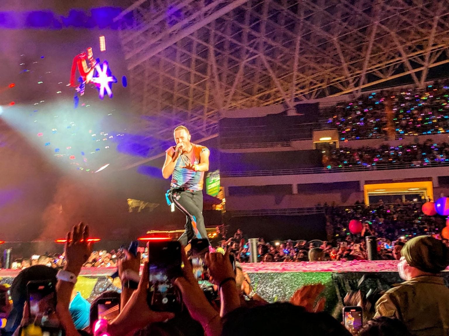 Coldplay inició su primera gira mundial del 2022 en Costa Rica