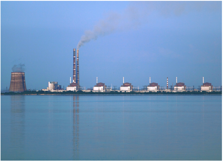 Imagen de la Central nuclear de Zaporizhzhia