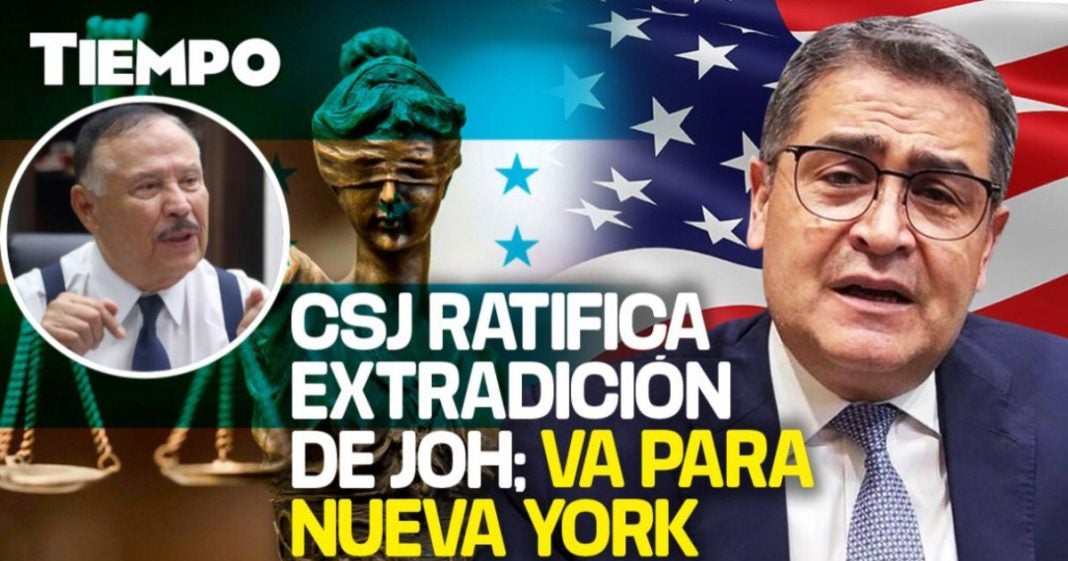 Carlos Urbizo extradición de JOH