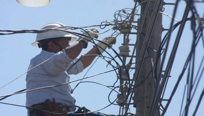 cortes de energía en Honduras este 30 de marzo