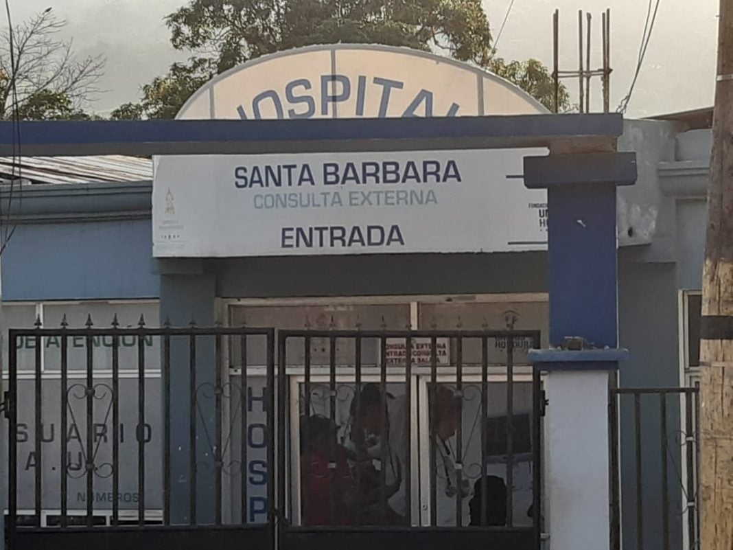 presupuesto hospital Santa Bárbara