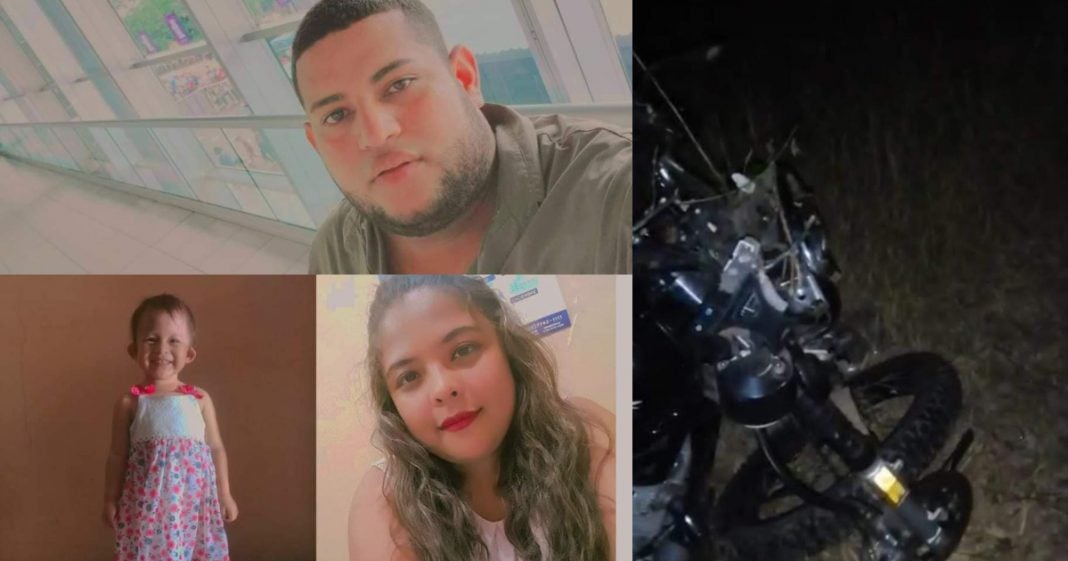 Familia que murió en accidente de tránsito en Comayagua