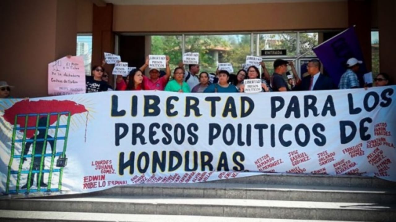 Presos políticos Honduras