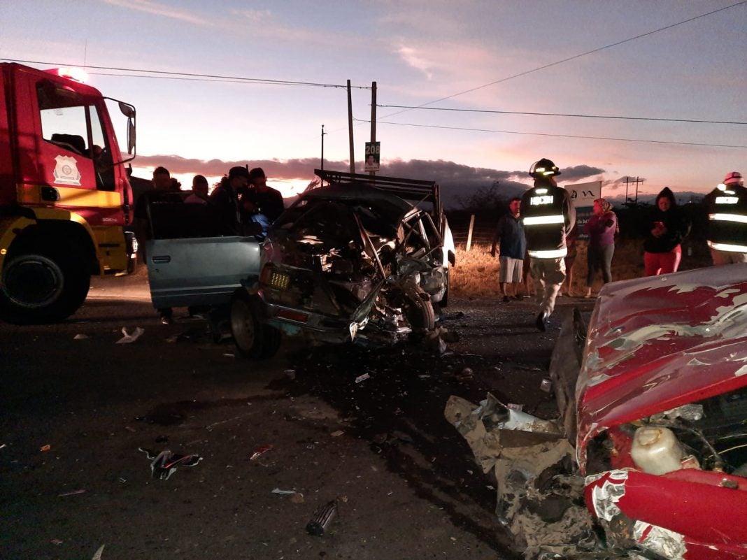 Accidente en carretera hacia Olancho
