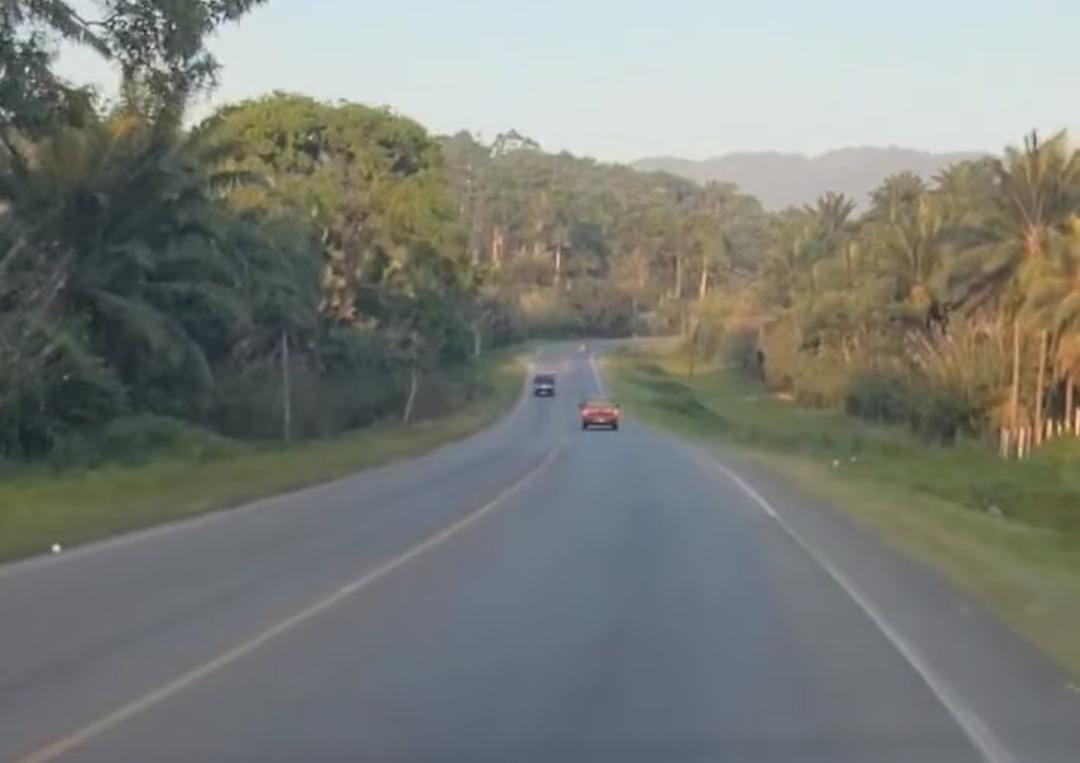 vídeo magnetismo carretera Honduras