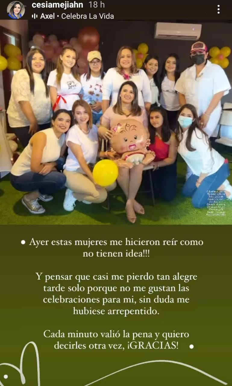 baby shower de Cesia Mejía