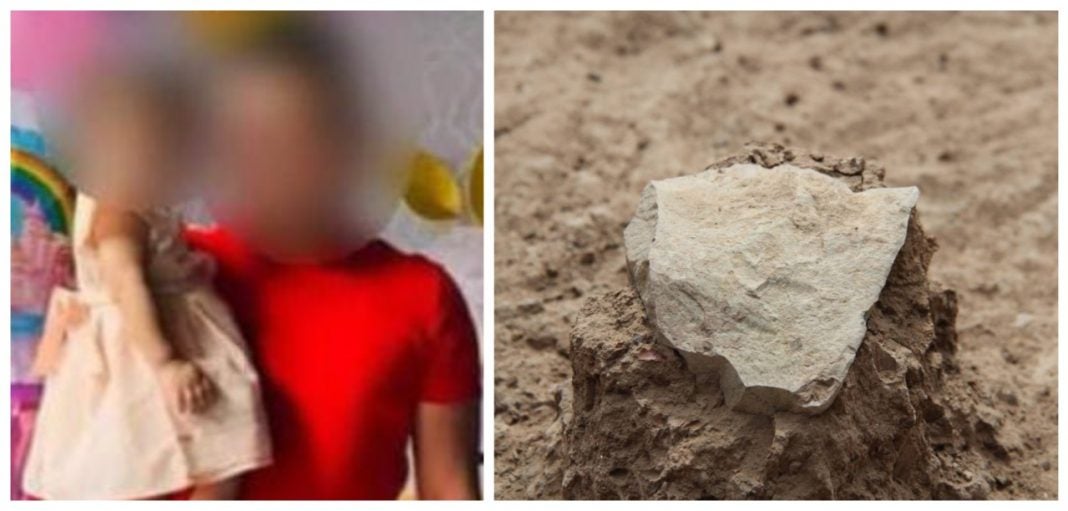 niña muere asfixia piedra Choluteca