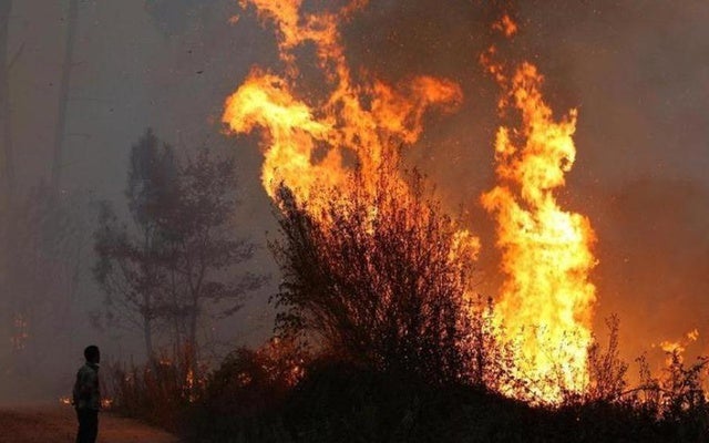 más de 400 incendios en Honduras
