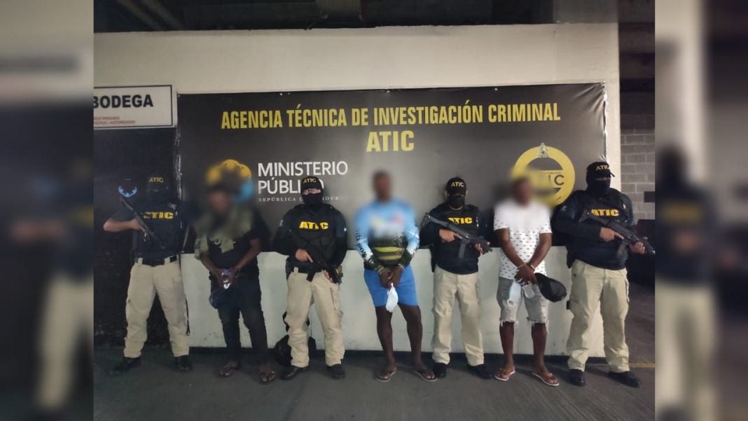 detención judicial a colombiano y hondureños
