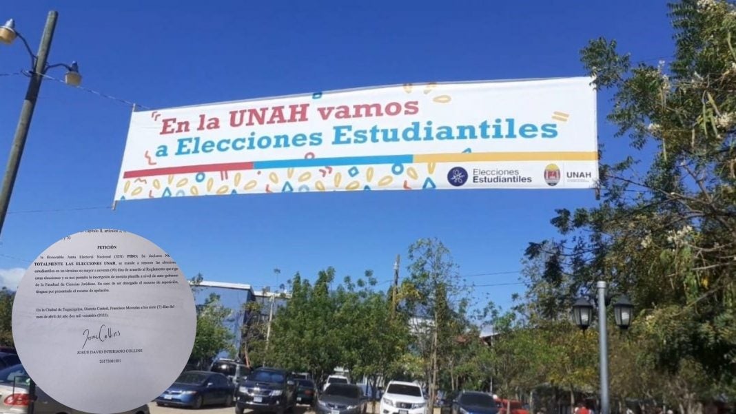 Piden anular elecciones UNAH
