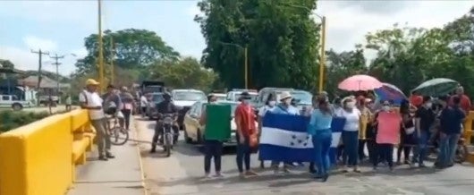 Protestas martes 26 abril Honduras