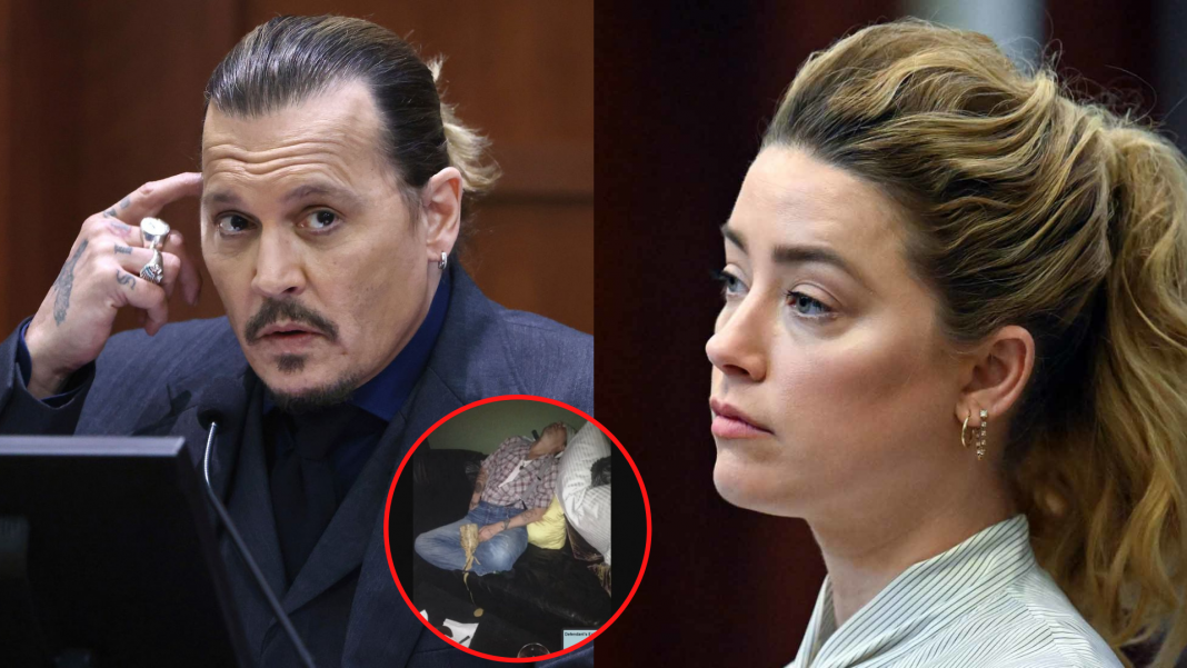 Amber Heard fotos Johnny Depp desmayado