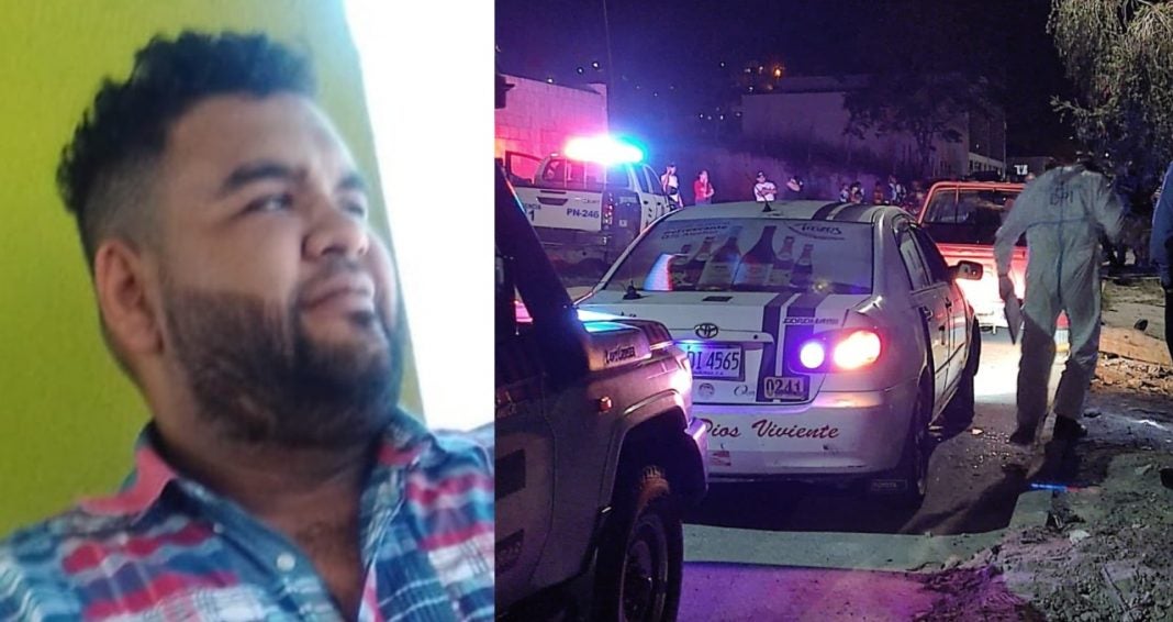 matan a taxista y pasajero en Copán