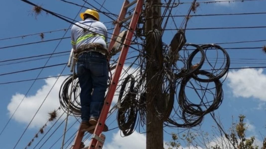 Cortes de energía Honduras lunes