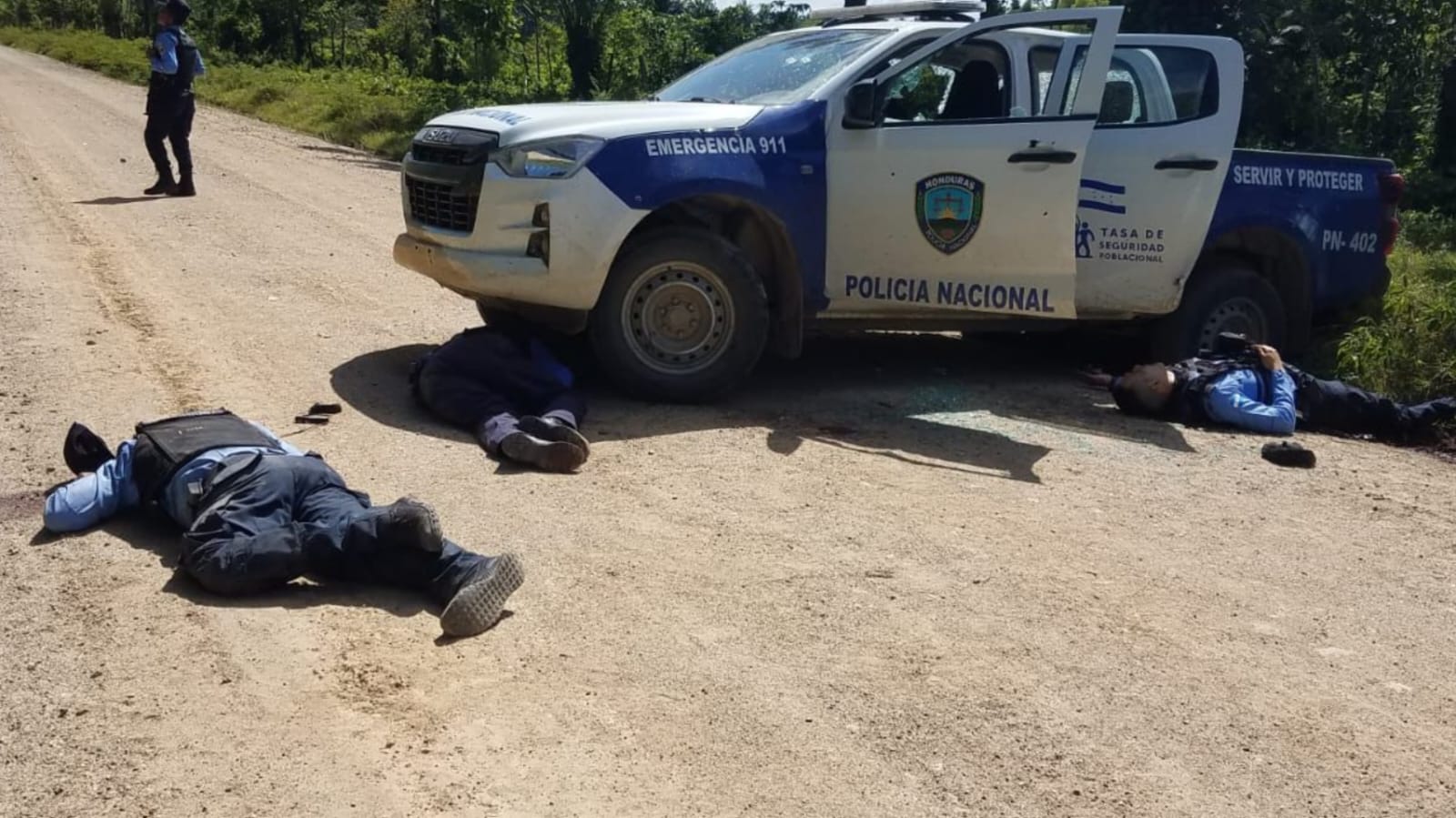 masacre de policías en Colón