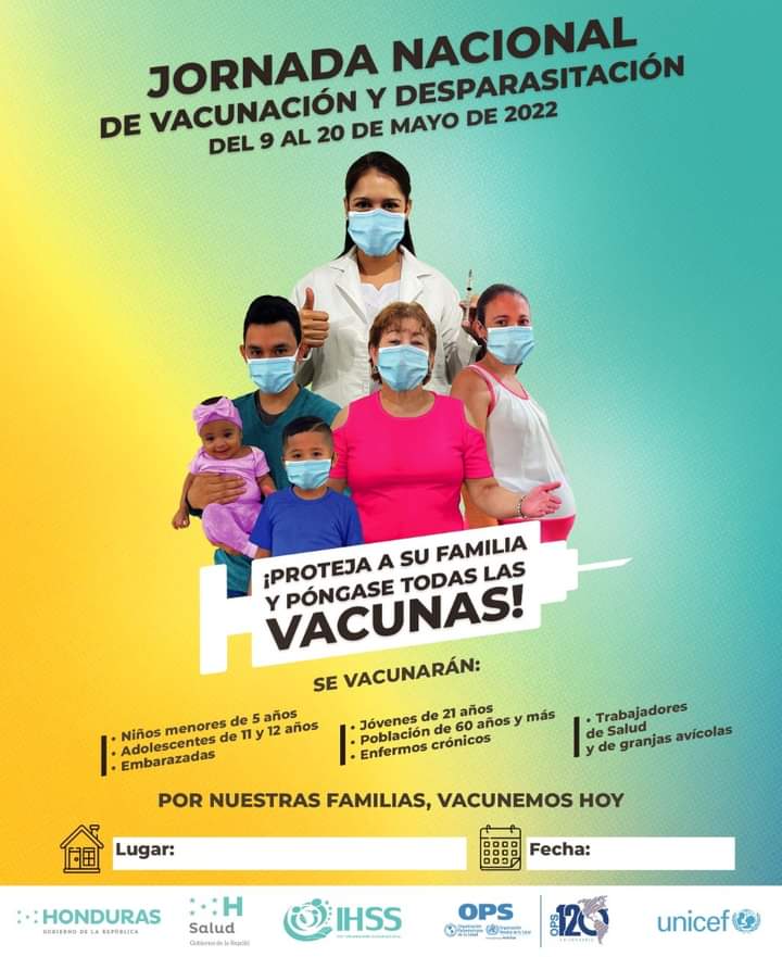 Este es el comunicado de la jornada de vacunación a nivel nacional