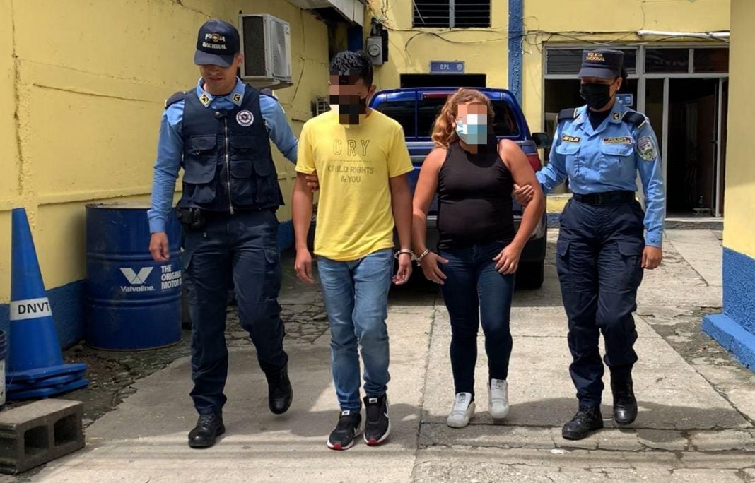 pareja con droga en jabones en cárcel de Puerto Cortés