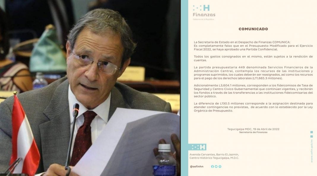 Mauricio Villeda aumento partida presidencial