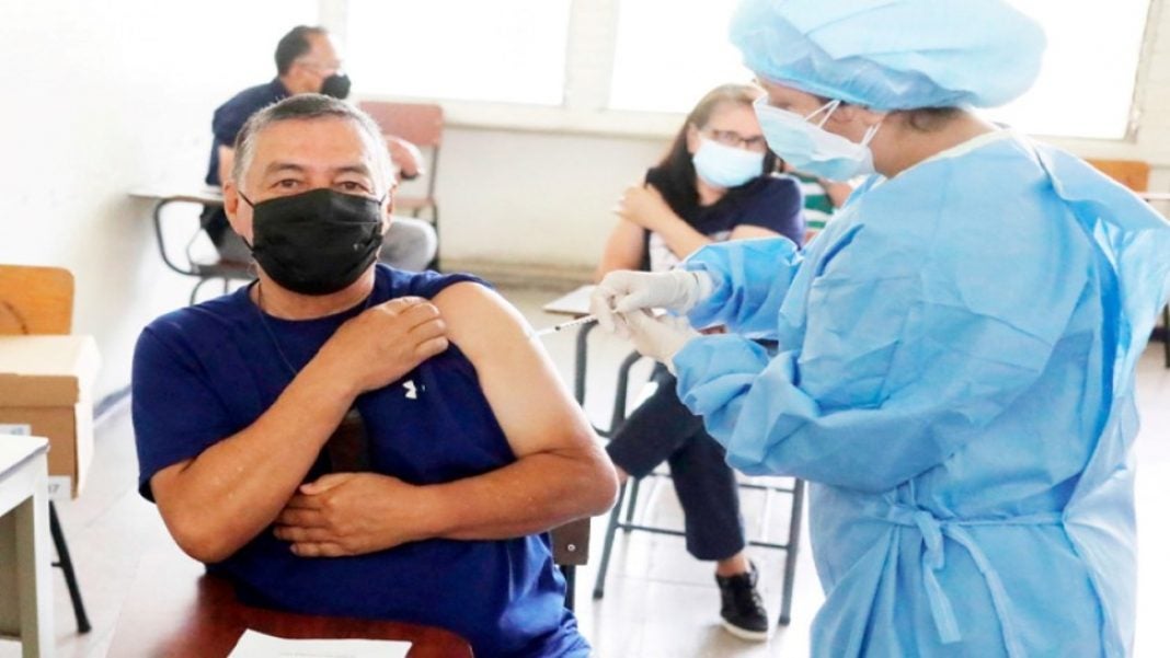 Vacunación del 18 de abril Honduras