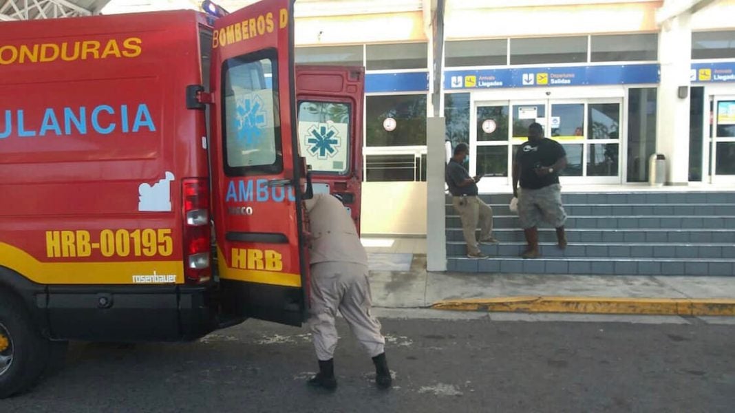 Hombre muere en aeropuerto de La Ceiba