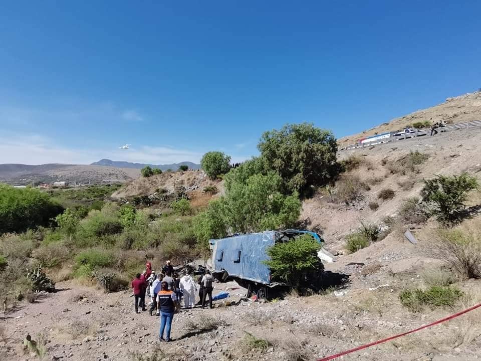 hondureño muerto accidente en zacatecas