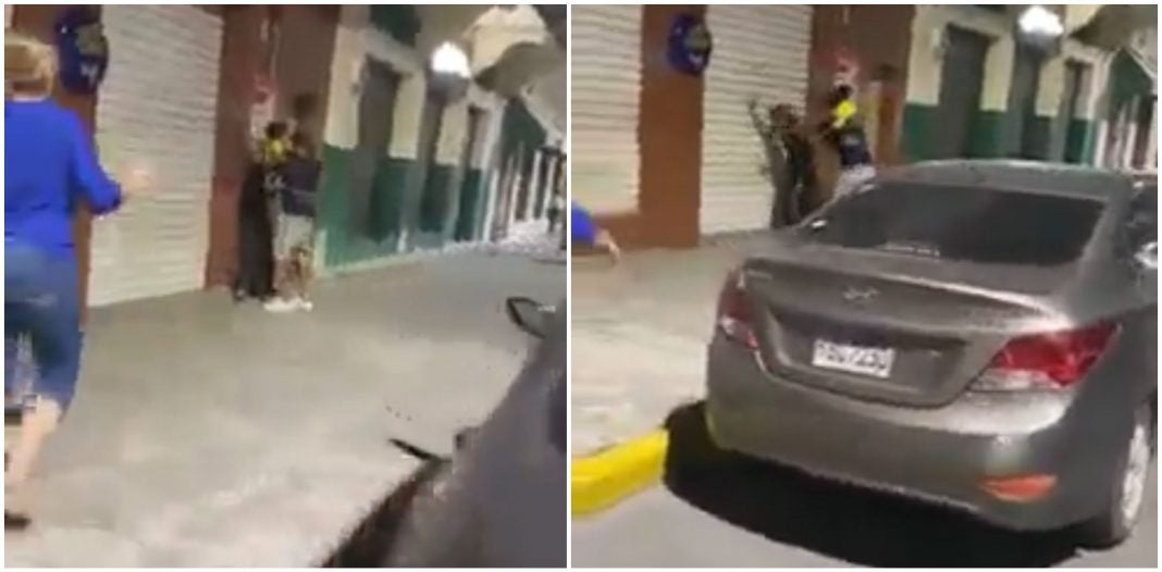 Hombre agrede a mujer
