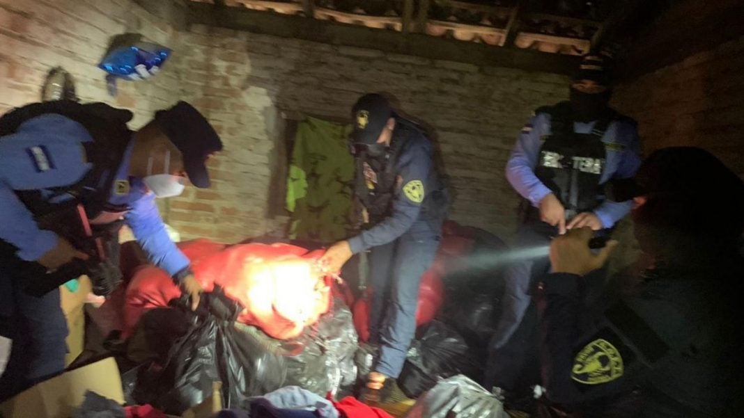 Policías decomisan droga en Choluteca