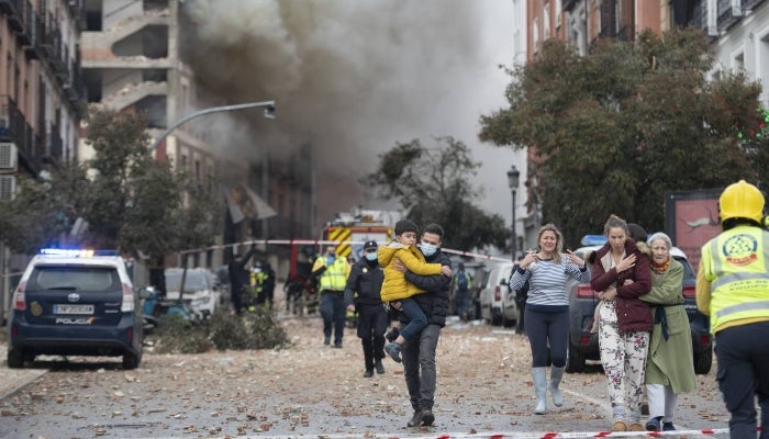 hondureño muere explosión Madrid