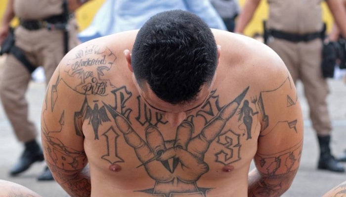 mareros salvadoreños detenidos en Honduras