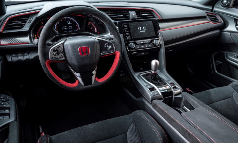 Así luce el interior del nuevo Honda Civic Type R 2023.