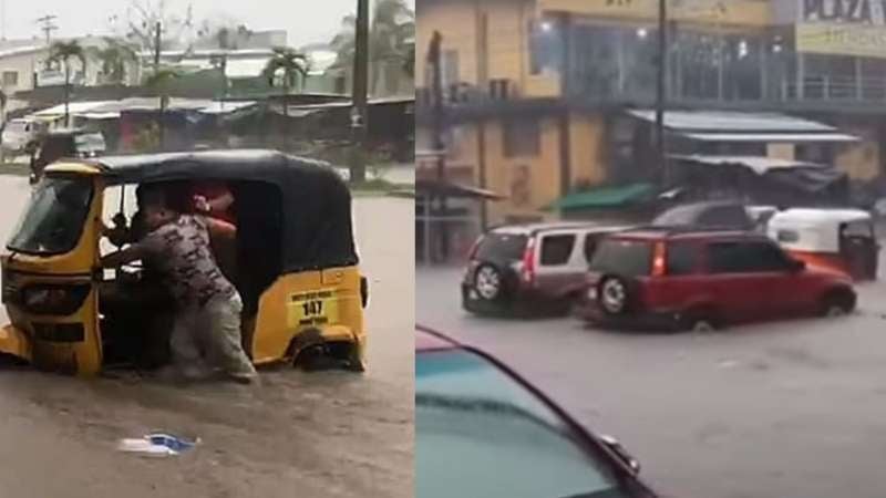 inundaciones en Copán