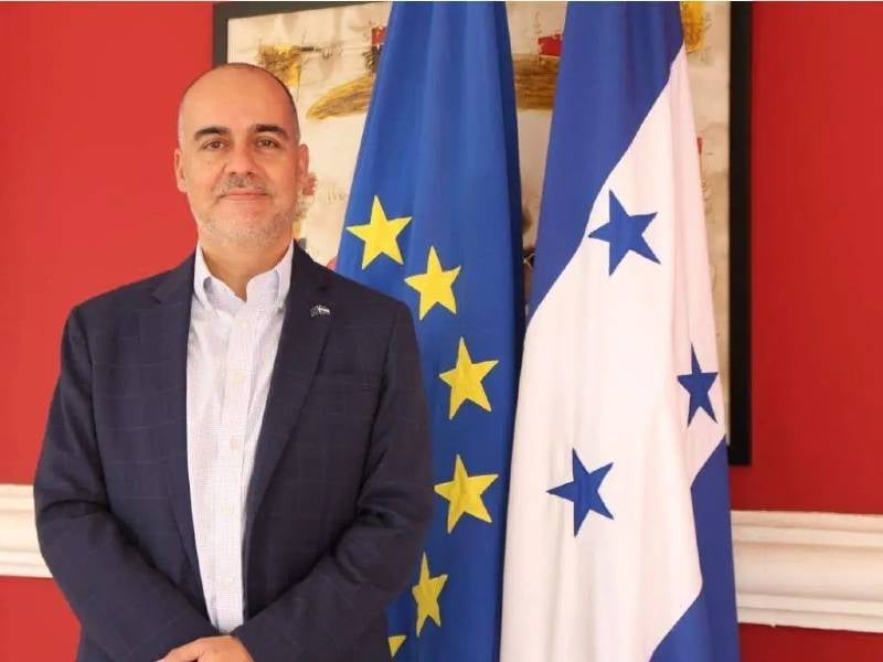 Jaume Segura, el embajador de la Unión Europea en Honduras.