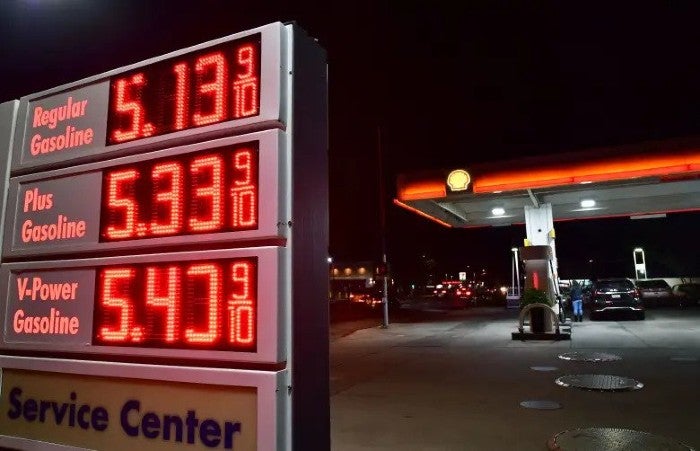 Precio de la gasolina en EEUU