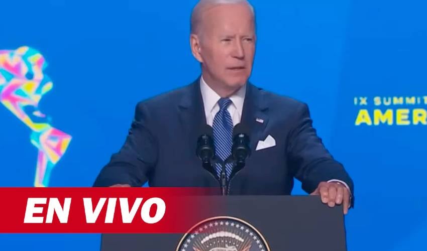 Joe Biden llega a Los Ángeles para la Cumbre de las Américas