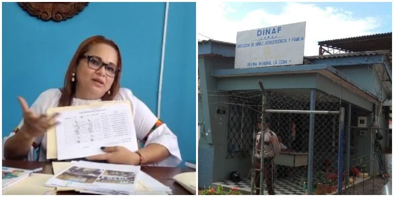 directora del Dinaf en La Ceiba