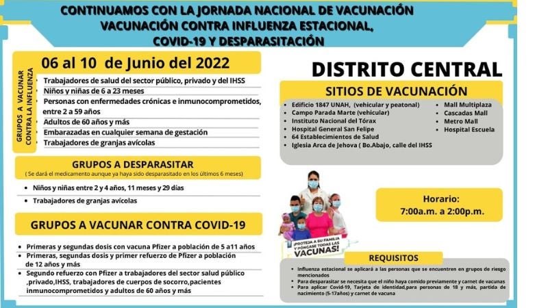 Vacunas del 6 de junio