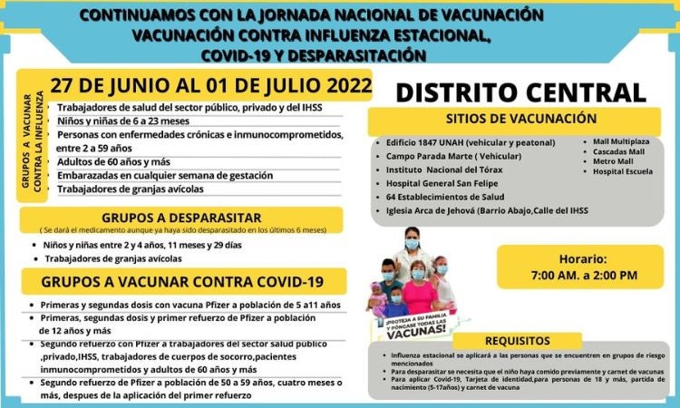 Vacunas 27 de junio