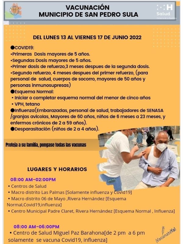 Vacunas SPS 13 de junio