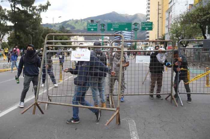 Protestas de Ecuador
