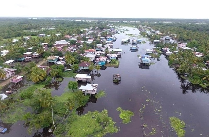 Inundaciones en Villeda Morales 2