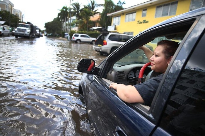 Inundaciones en Miami
