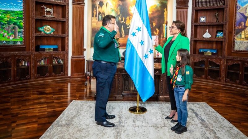 Xiomara Castro presidenta Scout Honduras