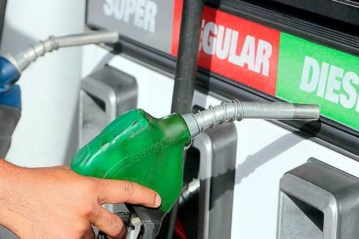Congelamiento de precios en combustibles