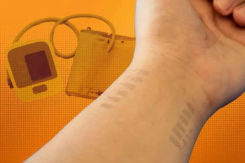 tatuaje medir la presión arterial