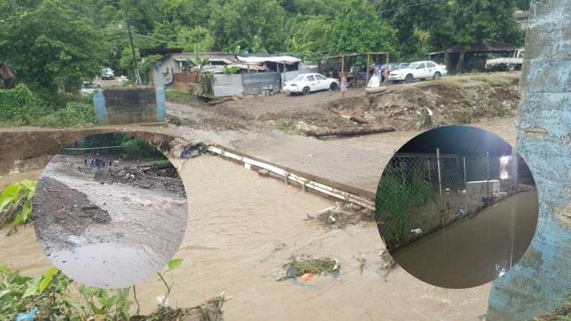 Villanueva y Potrerillos inundaciones