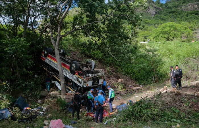 Accidente en Nicaragua