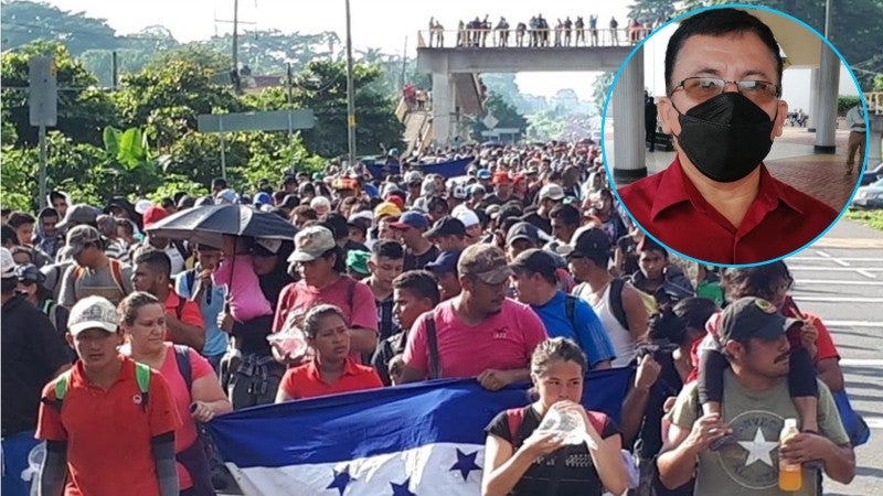 hondureños salen hacia eeuu caravanas