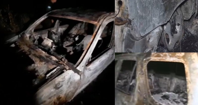 carro quemado masacre de torre morazán
