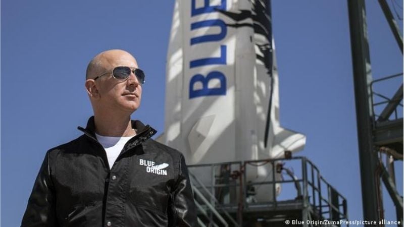Jeff Bezos viaje espacial